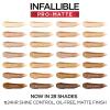 imageLOreal Paris K1828700 Infallible ProMatte Liquid Longwear Foundation Makeup 102 Shell Beige 1 Fl Oz1065 Shell