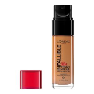 imageLOral Paris Makeup Infallible Up to 32 Hour Fresh Wear Lightweight Foundation 510 Hazelnut 1 Fl Oz Packaging May Vary510 Hazelnut