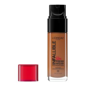 imageLOral Paris Makeup Infallible Up to 32 Hour Fresh Wear Lightweight Foundation 510 Hazelnut 1 Fl Oz Packaging May Vary515 Copper