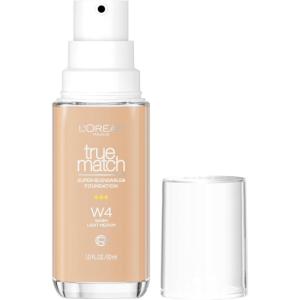 imageLOral Paris True Match SuperBlendable Foundation Medium Coverage Liquid Foundation Makeup W8 Medium Deep 1 Fl OzW4  Light Medium