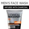 imageLOreal Paris Men Expert Hydra Energetic Daily Facial Cleanser with Charcoal 2 ct