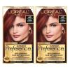 imageLOreal Paris Superior Preference Luminous FadeDefying Permanent Hair Color Hair Dye For Up to 9 Weeks of Radiance Medium Ash Brown 5A 1 Hair Dye Kit Pack of 24R Dark Auburn