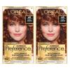 imageLOreal Paris Superior Preference Luminous FadeDefying Permanent Hair Color Hair Dye For Up to 9 Weeks of Radiance Medium Ash Brown 5A 1 Hair Dye Kit Pack of 26R Light Auburn