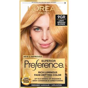 imageLOreal Paris Superior Preference Luminous FadeDefying Permanent Hair Color Hair Dye For Up to 9 Weeks of Radiance Medium Ash Brown 5A 1 Hair Dye Kit Pack of 29GR Light Golden Reddish Blonde