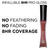 imageLOral Paris Makeup Infallible 8 Hour Hydrating Lip Gloss Sangria 021 Fl OzUndeniable Mauve