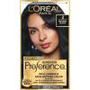 imageLOreal Paris Superior Preference Luminous FadeDefying Permanent Hair Color Hair Dye For Up to 9 Weeks of Radiance Natural Black 2 1 Hair Dye Kit1 Fl Oz Pack of 1