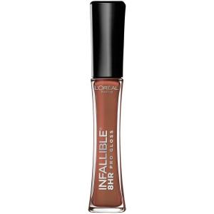 imageLOral Paris Makeup Infallible 8 Hour Hydrating Lip Gloss Sangria 021 Fl OzBarely Nude