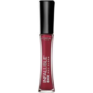 imageLOral Paris Makeup Infallible 8 Hour Hydrating Lip Gloss Sangria 021 Fl OzGlistening Berry