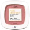 imageLOral Paris Age Perfect Radiant Satin Blush with Camellia Oil RosewoodMauved