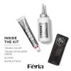 imageLOral Paris Feria Toner Long Lasting AntiBrass Hair Toner for Brunettes Vegan and AmmoniaFree Hair Care Formula Iced Brunette 1 KitIce Blonde