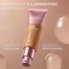 imageLOral Paris Lumi Le Glow Skin Tint Lightweight WaterBased Tinted Serum with FoundationLike Coverage Glow Illuminator Warm 220 085 Fl Oz320 Medium Deep Cool
