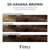 imageLOreal Paris Feria MultiFaceted Shimmering Permanent Hair Color 20 Black Leather Natural Black Pack of 1 Hair Dye50 Havana Brown Medium Brown