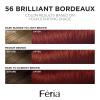 imageLOreal Paris Feria MultiFaceted Shimmering Permanent Hair Color 20 Black Leather Natural Black Pack of 1 Hair Dye56 Brilliant Bordeaux Auburn Brown