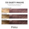 imageLOreal Paris Feria MultiFaceted Shimmering Permanent Hair Color 20 Black Leather Natural Black Pack of 1 Hair Dye721 Dusty Mauve