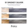 imageLOreal Paris Feria MultiFaceted Shimmering Permanent Hair Color 20 Black Leather Natural Black Pack of 1 Hair DyeS1 Smokey Silver
