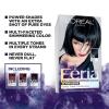 imageLOreal Paris Feria MultiFaceted Shimmering Permanent Hair Color 20 Black Leather Natural Black Pack of 1 Hair DyeV38 Violet Noir