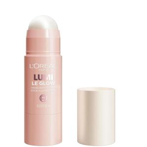 imageLOral Paris True Match Lumi Le Glow Highlighter Stick Luminous Satin Glowy Highlighter for Face and Body 635 Golden Couture 025 OzGlowy Creme Chic