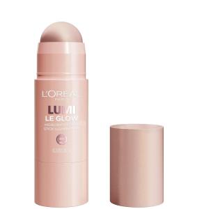 imageLOral Paris True Match Lumi Le Glow Highlighter Stick Luminous Satin Glowy Highlighter for Face and Body 635 Golden Couture 025 OzGlowy Sparkling Rose