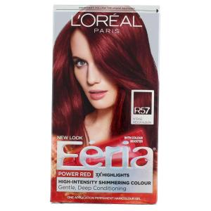 imageLOreal Paris Feria MultiFaceted Shimmering Permanent Hair Color 20 Black Leather Natural Black Pack of 1 Hair DyeR57 Intense Medium Auburn