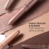 imageLOral Paris Makeup Le Shadow Stick Eyeshadow Blendable SmudgeResistant Cream Eyeshadow Magnetic Mauve 005 Oz420 Brown Bliss Matte Brown