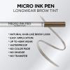 imageLOral Paris Micro Ink Pen by Brow Stylist Longwear Brow Tint HairLike Effect Up to 48HR Wear Precision Comb Tip Brunette 0033 fl ozBrunette