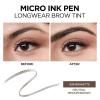 imageLOral Paris Micro Ink Pen by Brow Stylist Longwear Brow Tint HairLike Effect Up to 48HR Wear Precision Comb Tip Brunette 0033 fl ozBrunette