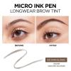 imageLOral Paris Micro Ink Pen by Brow Stylist Longwear Brow Tint HairLike Effect Up to 48HR Wear Precision Comb Tip Brunette 0033 fl ozDark Blonde