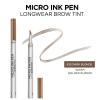 imageLOral Paris Micro Ink Pen by Brow Stylist Longwear Brow Tint HairLike Effect Up to 48HR Wear Precision Comb Tip Brunette 0033 fl ozDark Blonde