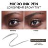 imageLOral Paris Micro Ink Pen by Brow Stylist Longwear Brow Tint HairLike Effect Up to 48HR Wear Precision Comb Tip Brunette 0033 fl ozDark Brunette