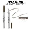 imageLOral Paris Micro Ink Pen by Brow Stylist Longwear Brow Tint HairLike Effect Up to 48HR Wear Precision Comb Tip Brunette 0033 fl ozDark Brunette