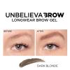 imageLOral Paris UnbelievaBrow Longwear Waterproof Tinted Brow Gel Smudgeresistant Transfer Proof Quick Drying Easy and quick application with precise brush Brunette 015 fl ozDark Blonde