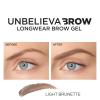 imageLOral Paris UnbelievaBrow Longwear Waterproof Tinted Brow Gel Smudgeresistant Transfer Proof Quick Drying Easy and quick application with precise brush Brunette 015 fl ozLight Brunette