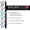 imageLOreal Paris Infallible Grip Mechanical Gel Eyeliner Pencil SmudgeResistant Waterproof Eye Makeup with Up to 36HR Wear Bright Nude 001 OzBlue Jersey