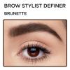 imageLOreal Paris Makeup Brow Stylist Definer Waterproof Eyebrow Pencil UltraFine Mechanical Pencil Draws Tiny Brow Hairs and Fills in Sparse Areas and Gaps Brunette 0003 Ounce 1 CountBrunette