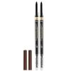 imageLOreal Paris Makeup Brow Stylist Definer Waterproof Eyebrow Pencil UltraFine Mechanical Pencil Draws Tiny Brow Hairs and Fills in Sparse Areas and Gaps Brunette 0003 Ounce 1 CountBrunette