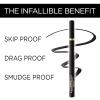 imageLOreal Paris Makeup Infallible Super Slim LongLasting Liquid Eyeliner UltraFine Felt Tip Quick Drying Formula Glides on Smoothly Black Pack of 1Brown