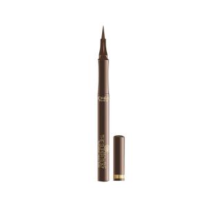 imageLOreal Paris Makeup Infallible Super Slim LongLasting Liquid Eyeliner UltraFine Felt Tip Quick Drying Formula Glides on Smoothly Black Pack of 1Brown