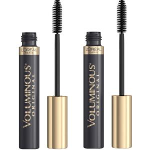 imageLOreal Paris Makeup Voluminous Original Volume Building Mascara Carbon Black 026 Fl OzBlackest Black Washable