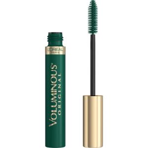 imageLOreal Paris Makeup Voluminous Original Volume Building Mascara Carbon Black 026 Fl OzDeep Green Washable