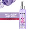 imageLOreal Paris Elvive Hyaluron Plump Moisture Plump Hair Serum for Dehydrated Dry Hair with Hyaluronic Acid Care Complex ParabenFree 44 Fl OzSandalwood