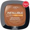 imageLOreal Paris Infallible Up to 24H Fresh Wear Soft Matte Longwear Bronzer Waterproof heatproof Transfer humidity and sweatproof Light 031 ozDeep Tan