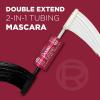 imageLOreal Paris Makeup Double Extend Tubing Mascara Lengthening 2 Step Mascara Smudgeproof BlackBlack