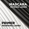imageLOreal Paris Makeup Double Extend Tubing Mascara Lengthening 2 Step Mascara Smudgeproof BlackBlack