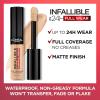 imageLOreal Paris Makeup Infallible Full Wear Waterproof Matte Concealer Full Coverage Ivory 033 fl ozAlmond