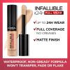 imageLOreal Paris Makeup Infallible Full Wear Waterproof Matte Concealer Full Coverage Ivory 033 fl ozEspresso