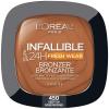 imageLOreal Paris Infallible Up to 24H Fresh Wear Soft Matte Longwear Bronzer Waterproof heatproof Transfer humidity and sweatproof Light 031 ozDeep Tan