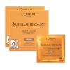 imageLOreal Paris Sublime Bronze Self Tanning Towelettes StreakFree Natural Looking Tan 6 ct Pack of 2Bronze