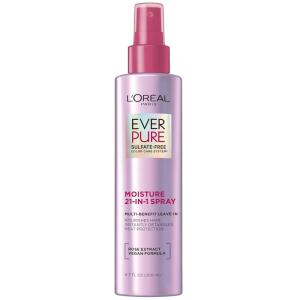 imageLOral Paris Sulfate Free Moisture 21in1 LeaveIn Conditioner for Dry Hair EverPure 67 fl ozRose