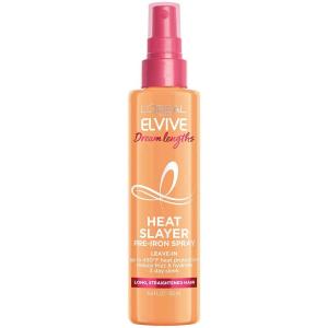 imageLOreal Paris Elvive Dream Lengths Heat Slayer PreIron Spray LeaveIn 44 Ouncesweet  floral  fruity