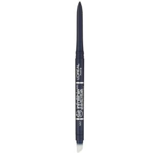 imageLOreal Paris Makeup Infallible Never Fail Original Mechanical Pencil Eyeliner with Built in Sharpener Black 1 CountNavy